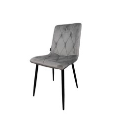 Крісло стілець для кухні вітальні барів Bonro B-421 сіре 7000437 фото