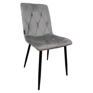 Крісло стілець для кухні вітальні барів Bonro B-421 сіре 7000437 фото