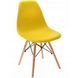Крісло для кухні на ніжках Bonro В-173 Full Kd жовте (2шт) 7000666 фото 3