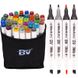 Набор скетч-маркеров 40 цветов BV800-40 в сумке 21302291 фото 1