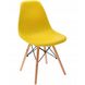 Крісло для кухні на ніжках Bonro В-173 Full Kd жовте (2шт) 7000666 фото 9