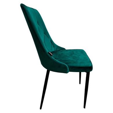 Стул кресло кресло для кухни, гостиной, кафе Bonro B-426 зеленое 7000438 фото
