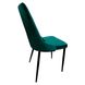 Стул кресло кресло для кухни, гостиной, кафе Bonro B-426 зеленое 7000438 фото 9