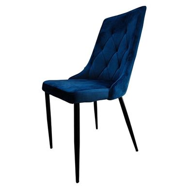 Стул кресло кресло для кухни, гостиной, кафе Bonro B-426 синее 7000439 фото