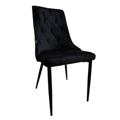 Стілець крісло для кухні, вітальні, кафе Bonro B-426 чорне 7000440 фото