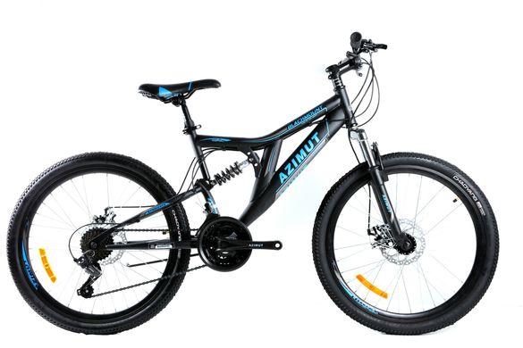 Гірський двох підвісний велосипед Azimut Blackmount 26 18 FRD 26-089-N-4 20500037 фото