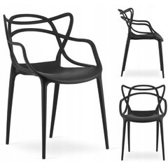 Крісло стілець для кухні вітальні барів Bonro B-486 чорне 7000444 фото