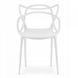 Кресло стул для кухни гостиной баров Bonro B-486 белое 7000445 фото 4