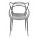 Кресло стул для кухни гостиной баров Bonro B-486 серое 7000446 фото 4