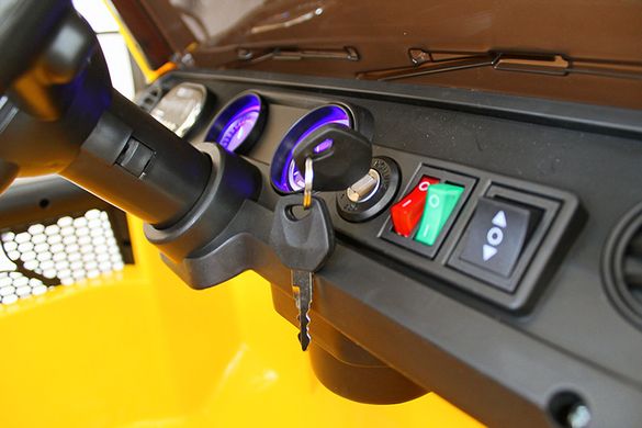 Электромобиль Just Drive Grand-Rs2 – желтый 20200361 фото