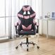 Кресло геймерское Bonro BN-810 розовое 7000383 фото 3