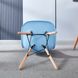 Кресло для кухни на ножках Bonro В-173 FULL KD голубое (2шт) 7000564 фото 7