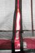 Батут Atleto 374 см с двойными ногами с сеткой красный (2 места) 7000167 фото 6