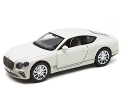 Коллекционная игрушечная машинка Bentley AS-2808 инерционная (Белый) 21304381 фото