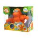 JP008-OR Интерактивная игрушка Jiggly PUP орангутан-танцовщик оранжевый 20500908 фото 2