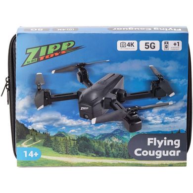 Квадрокоптер Flying Couguar Black ZIPP Toys X48G с камерой и дополнительным аккумулятором 21302938 фото
