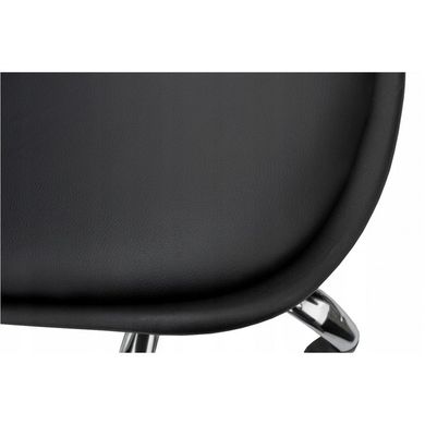 Кресло Bonro B-487 на колесах черное (4 шт) 7000426 фото