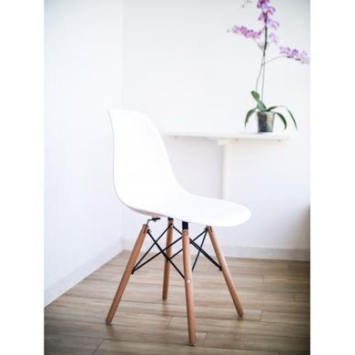 Кресло для кухни на ножках Bonro В-173 FULL KD белое (4 шт) 7000574 фото