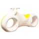 Детский толокар Трон Космо-байк Bluetooth Keedo HD-K06 (Бело-Желтый) 21300123 фото