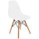 Крісло для кухні на ніжках Bonro В-173 FULL KD біле (4 шт) 7000574 фото 12