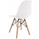 Крісло для кухні на ніжках Bonro В-173 FULL KD біле (4 шт) 7000574 фото 6