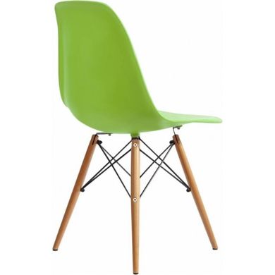 Кресло для кухни на ножках Bonro В-173 FULL KD зеленое (3 шт) 7000576 фото