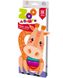 Тесто для лепки ZOOлипашки "Жираф" ZIRKA 140211 (12 разноцветных стиков по 35 г) 21300684 фото 1