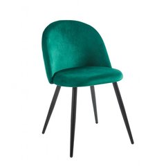 Стілець крісло для кухні, вітальні, кафе Bonro B-659 зелене 7000431 фото