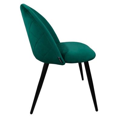 Стул кресло кресло для кухни, гостиной, кафе Bonro B-659 зеленое 7000431 фото