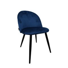 Стілець крісло для кухні, вітальні, кафе Bonro B-659 синє 7000432 фото