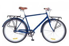 Велосипед 28 Dorozhnik COMFORT MALE 14G рама-22 St синий с багажником зад St,с крылом St,с багажником перSt 2018 1890440 фото