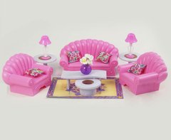 Мебель для кукол Барби Gloria 22004 диван и кресло 21300729 фото