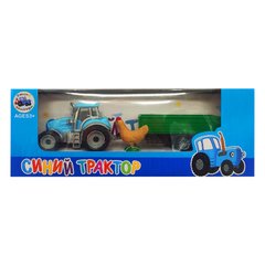 Дитячий трактор "Синій Трактор" EN1001 з причепом. (EN1001-3) 21301179 фото