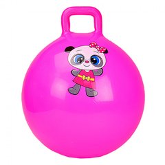 М'яч для фітнесу CB4502 у вигляді гирі (Рожевий) 21304949 фото