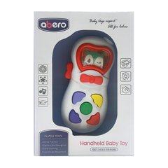 Дитячий мобільний телефон QX-9117 зі звуком (Біло-червоний) 21300579 фото