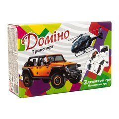 Настольная игра Домино "Транспорт" 30765 (укр.) 21305526 фото