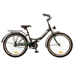 Велосипед 20 Formula SMART 14G рама-13 St черно-зелен. с багажником зад St, с крылом St, с фонарём 2017 1890168 фото