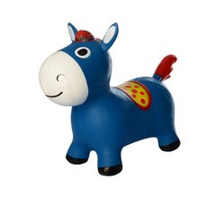 Детский прыгун лошадка MS 2994 резиновый (Blue) 21306342 фото