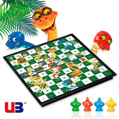 Игра Змеи и лестницы (магнитная) | Snakes and Laaders Game 2610UB (RL-KBK) 21305676 фото