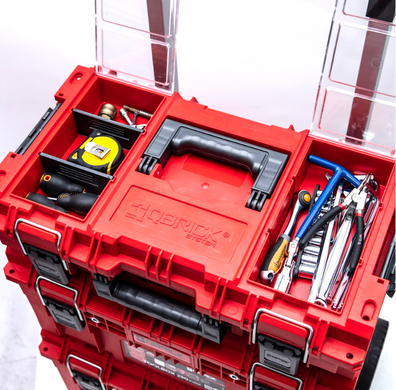 Набор ящиков для инструментов Qbrick System PRIME SET 1 RED Ultra HD (5901238257974) 22500275 фото