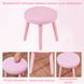 Туалетний столик + табуретка B-084 рожевий 7000375 фото 7