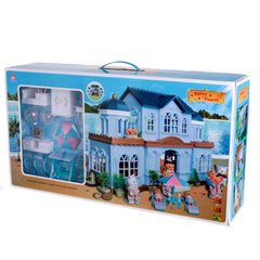 Игровой домик Животные флоксовые Happy Family 012-11 с мебелью и фигурками