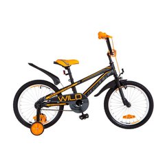 Велосипед 18 Formula WILD усилен. рама-9 St черно-оранжевый (м) с крылом Pl 2018 1890295 фото