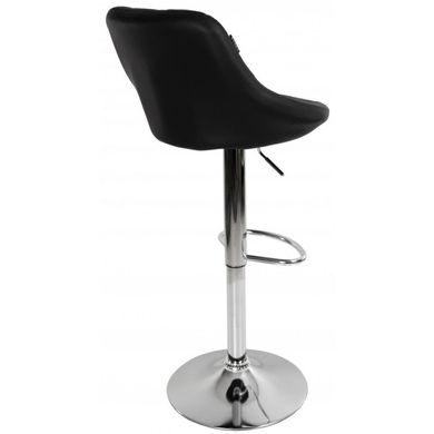 Барный стул со спинкой Bonro B-074 черный 7000089 фото