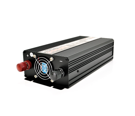 Інвертор напруги YOSO з правильною синусоїдою, 3000W, 12/220V-1500W, 2 універсальні розетки, LED Display 20501065 фото