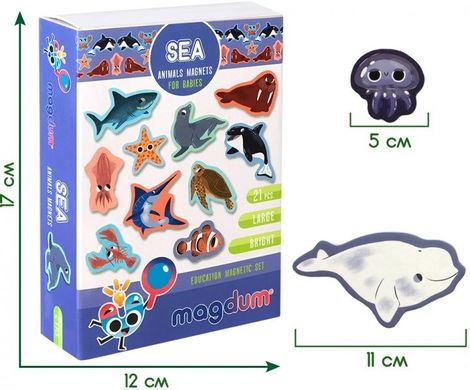 Набор магнитов Magdum "Морские Животные" ML4031-07 EN 21304158 фото