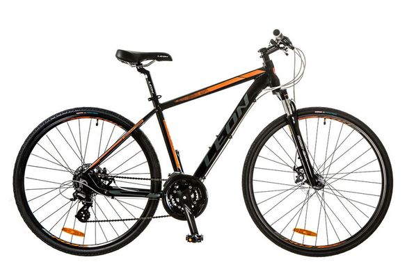 Велосипед 28 Leon HD-80 AM Hydraulic lock out 14G DD рама-19 Al черно-оранжевый (м) 2017 1890449 фото