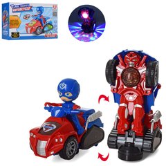 Детский игрушечный мотоцикл HG-789-90 трансформер 18см (Flash) 21307731 фото
