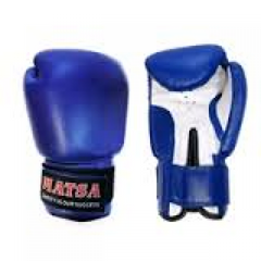 Рукавички боксерські PVC Junior, Розмір 8 oz, Колір: синій Combat Budo 580232 фото