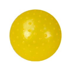 М'яч гумовий Bambi із шипами MB0103, 12 см (Жовтий) 21300539 фото